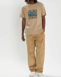 T-Shirt 100% Coton Bio Trekka beige-Element