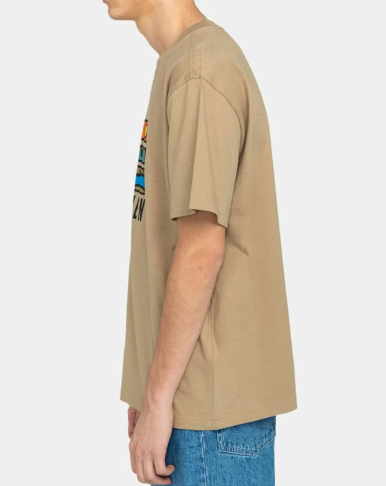 T-Shirt 100% Coton Bio Trekka beige-Element
