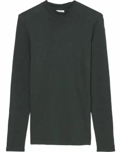 T-Shirt 100% Coton Bio vert foncé-Marc O'Polo Outlet