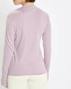 T-Shirt 100% Coton Bio violet clair-Marc O'Polo Discount