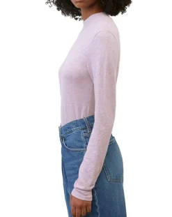 T-Shirt 100% Coton Bio violet clair-Marc O'Polo Discount