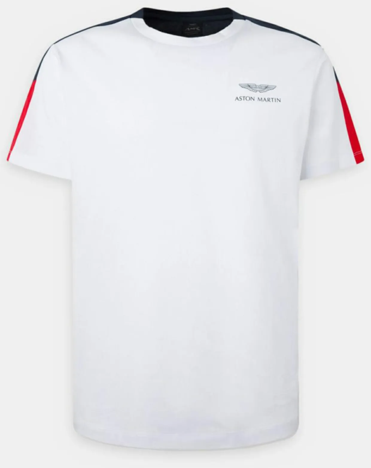 T-Shirt Bicolore Aston Martin Racing blanc/bleu-Hackett London Best