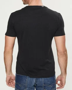 T-Shirt Big Logo noir-Replay New