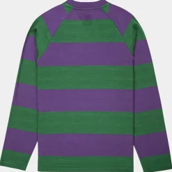 T-Shirt Blunt 3.0 rayé Ls vert/violet-Element Online