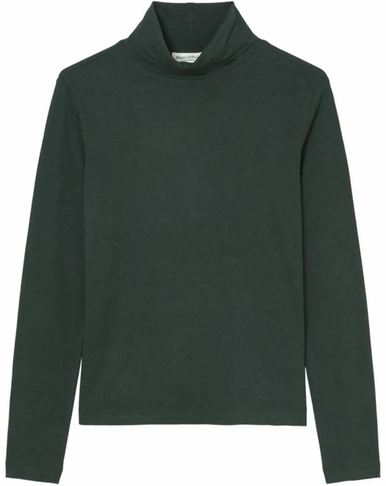 Femme Marc O'Polo T-Shirts^T-Shirt col roulé vert foncé