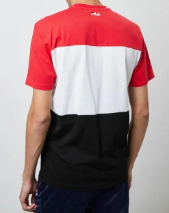 T-Shirt Day rouge/noir/blanc-Fila Online