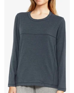 Femme Femilet Lingerie, Nuit^T-Shirt de pyjama bleu pétrole