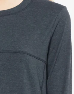 Femme Femilet Lingerie, Nuit^T-Shirt de pyjama bleu pétrole