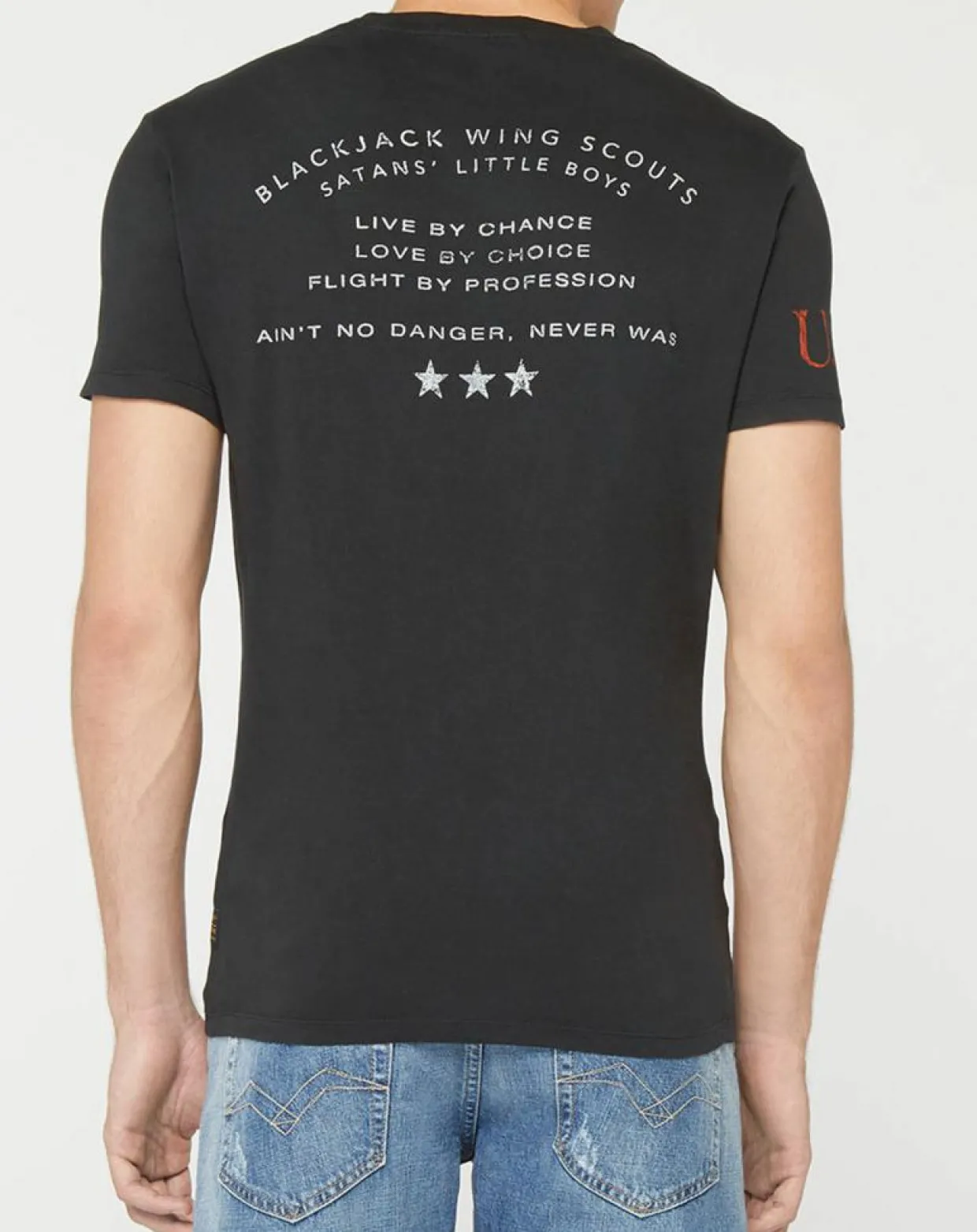 T-Shirt Devil Cœur noir-Replay Best