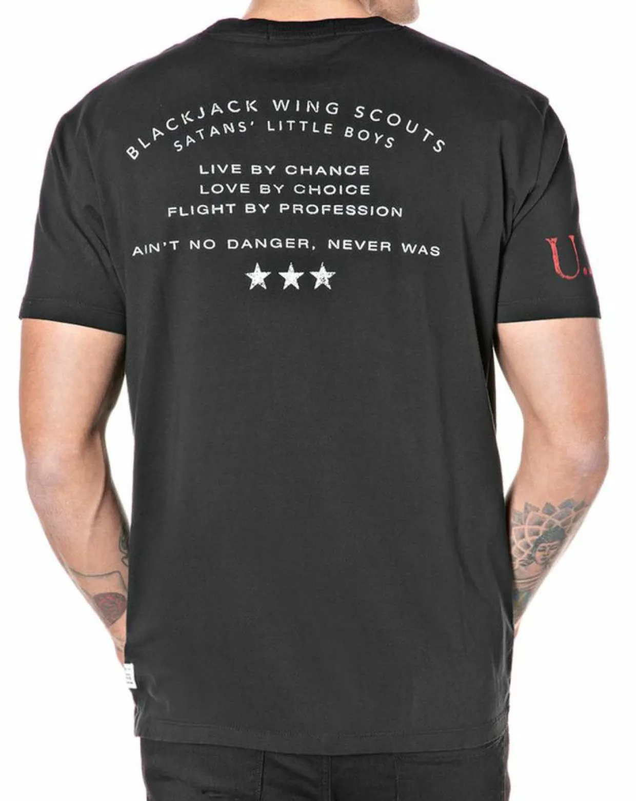 T-Shirt Devil Cœur noir-Replay Best