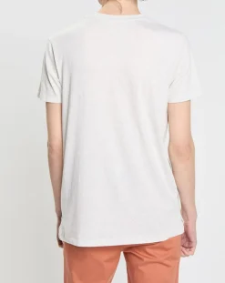 T-Shirt en Jersey See You Later blanc-Scotch & Soda