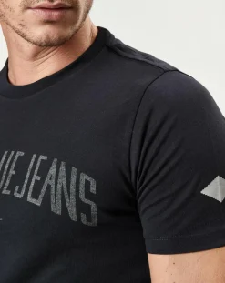 T-Shirt Gfg Logo noir-Replay Sale