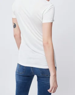 Femme John Galliano T-Shirts^T-Shirt imprimé blanc cassé/multicolore