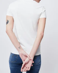 Femme John Galliano T-Shirts^T-Shirt imprimé blanc/jaune