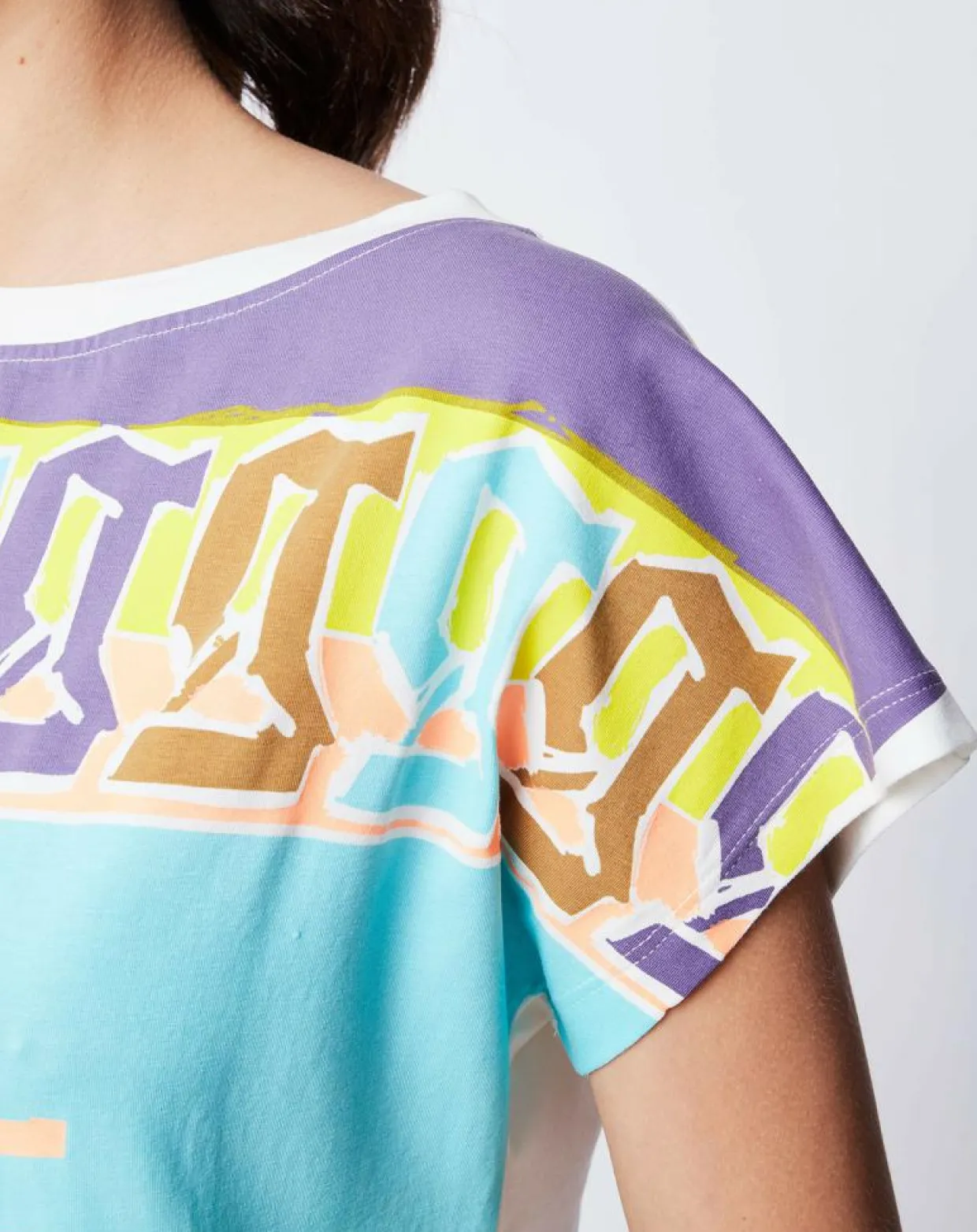 Femme John Galliano T-Shirts^T-Shirt imprimé multicolore