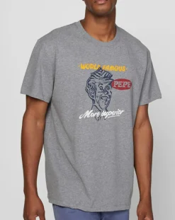 Homme Pepe Jeans T-Shirts^T-Shirt Jonathan Famous gris