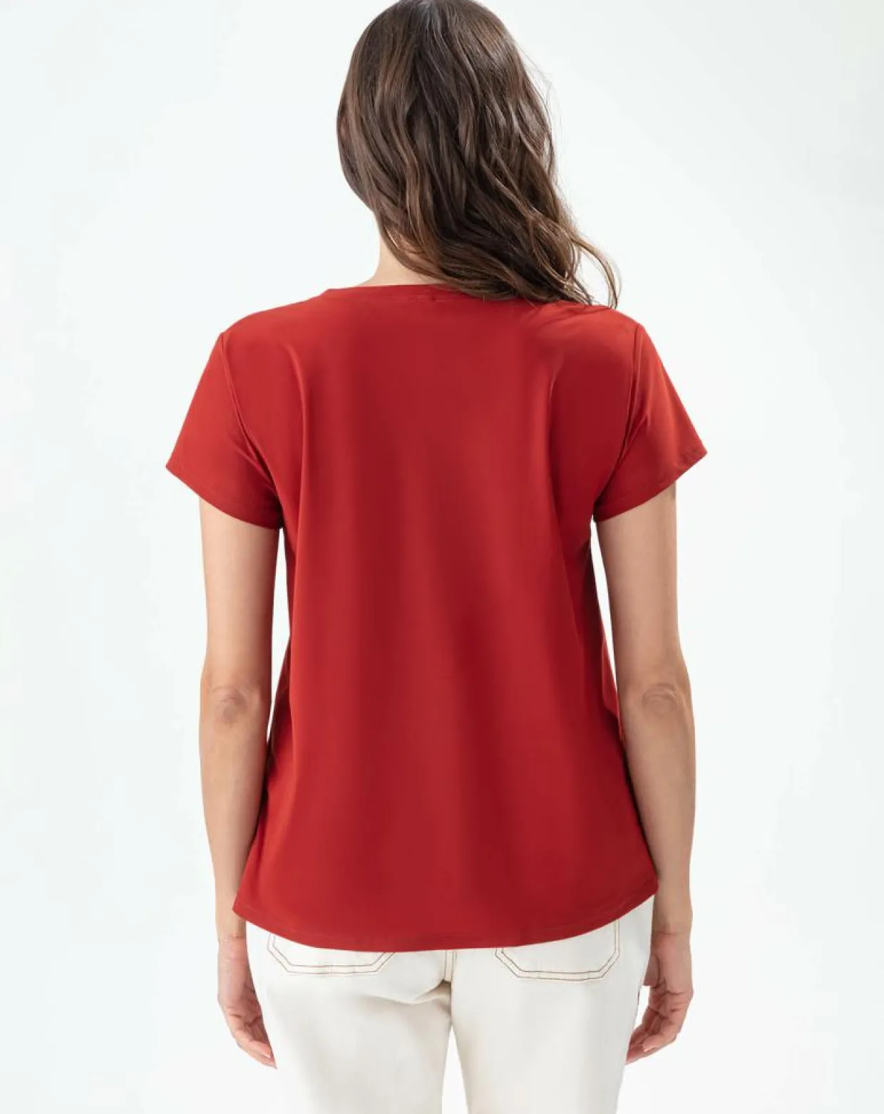 T-Shirt Linda terracotta-Indies Hot