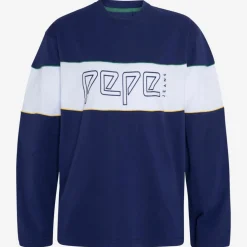 Homme Pepe Jeans T-Shirts^T-Shirt Logo Archive bleu/blanc