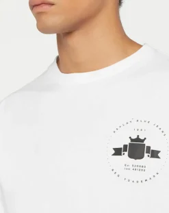 T-Shirt Logo Asolo blanc-Replay Sale