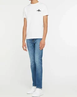 T-Shirt Logo Asolo blanc-Replay Sale