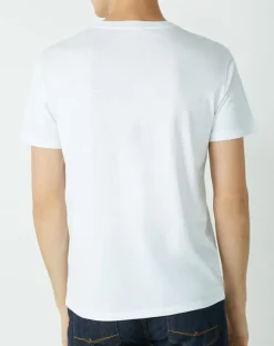 Homme Replay T-Shirts^T-Shirt Logo blanc