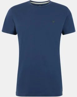 T-Shirt Logo bleu marine-Hackett London Outlet