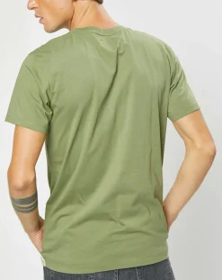 Homme Hackett London T-Shirts^T-Shirt Logo kaki