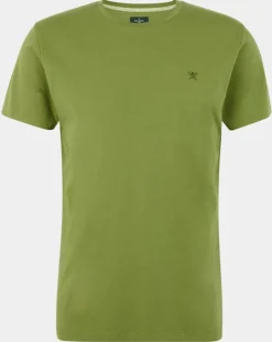 Homme Hackett London T-Shirts^T-Shirt Logo kaki