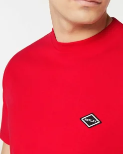 T-Shirt Logo rouge-Replay Discount