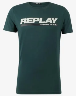 T-Shirt Logo vert-Replay