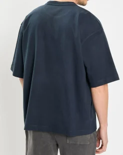 Homme Marc O'Polo T-Shirts^T-Shirt manches courtes Col Rd Oversize bleu marine