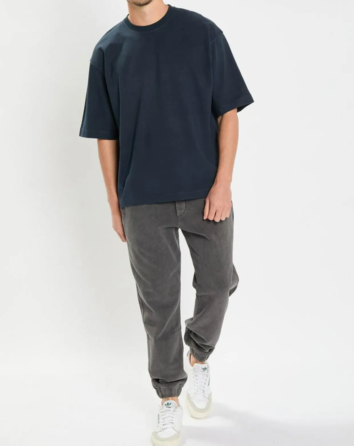Homme Marc O'Polo T-Shirts^T-Shirt manches courtes Col Rd Oversize bleu marine
