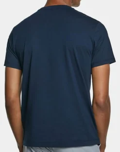 Homme Hackett London T-Shirts^T-Shirt manches courtes Hackett Face bleu