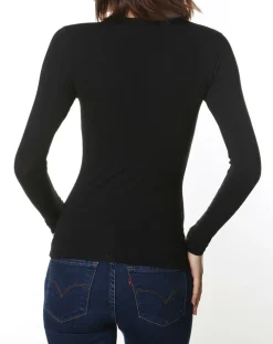 T-Shirt Manon en Micromodal noir-Mare Hot