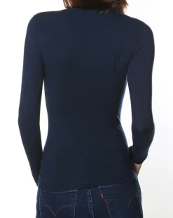 T-Shirt Manon en Micromodal bleu-Mare Clearance