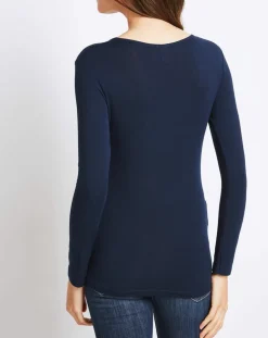 T-Shirt Marion en Micromodal bleu-Mare Online