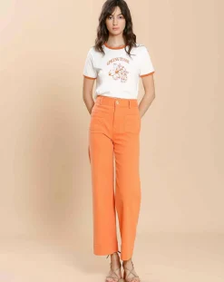 T-Shirt Martha orange-The Korner Online