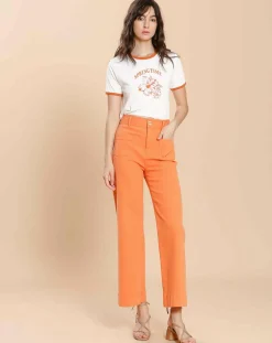 T-Shirt Martha orange-The Korner Online