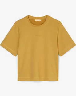 T-Shirt oversize jaune-Marc O'Polo New