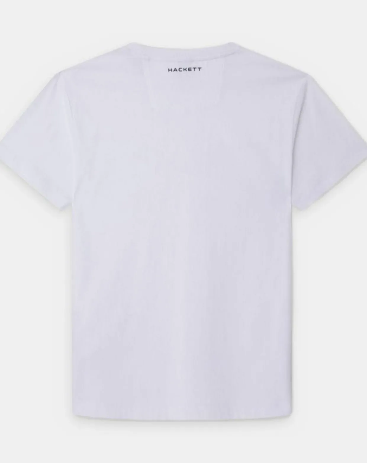 T-Shirt Regular Fit Aston Martin Racing embossé blanc-Hackett London