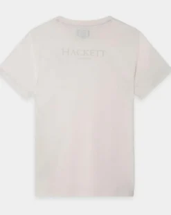 Homme Hackett London T-Shirts^T-Shirt Regular Fit Blason écru