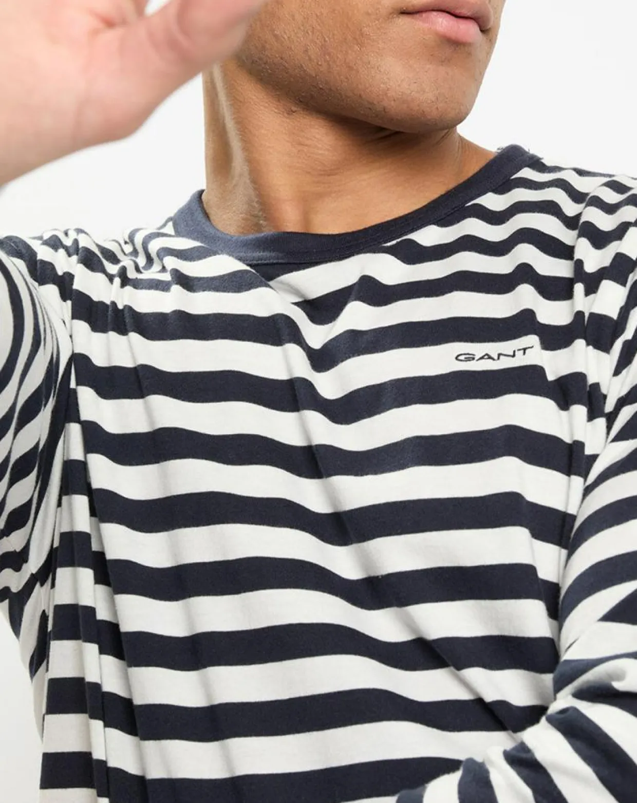 Homme Gant T-Shirts^T-Shirt Regular Fit Marinière bleu/blanc