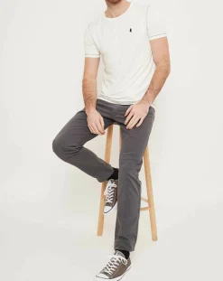 Homme MCS T-Shirts^T-Shirt Seams blanc
