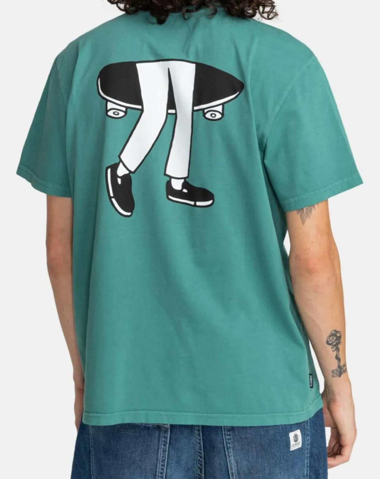 T-Shirt Skate legs vert-Element Best