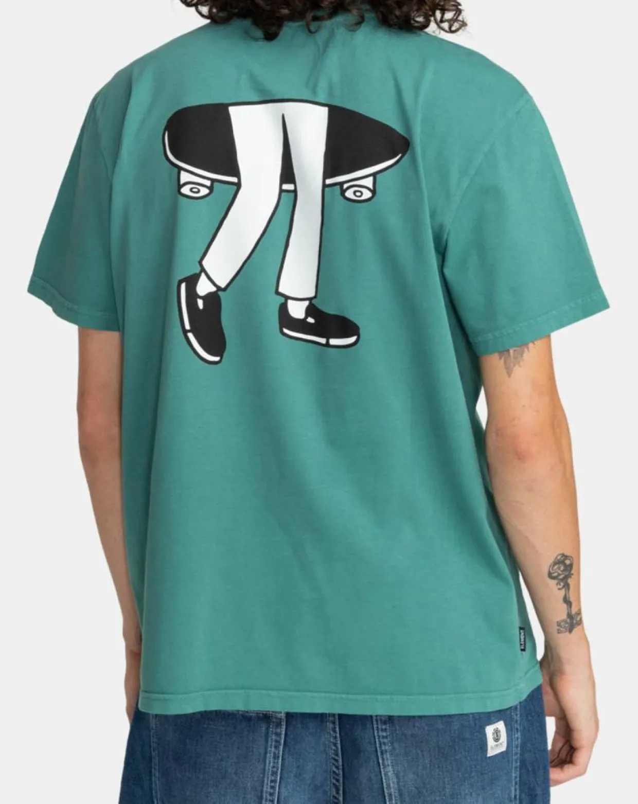 T-Shirt Skate legs vert-Element Best