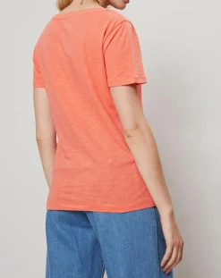 Femme J.Crew T-Shirts^T-Shirt Soupir orange corail