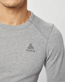 T-Shirt technique Active Warm Eco gris-Odlo Online