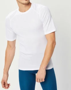 Homme Odlo T-Shirts^T-Shirt technique Active Warm Eco blanc