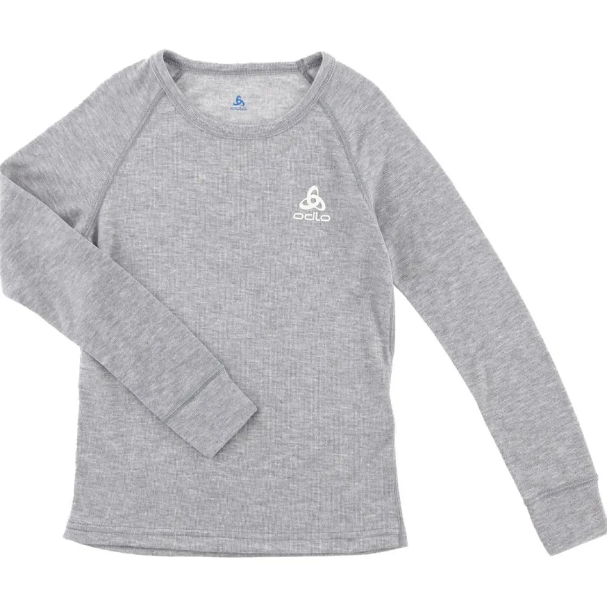 Enfant Odlo Fille^T-Shirt technique manches longues Active Warm Eco gris