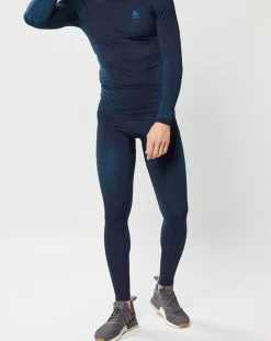 T-Shirt technique Performance Warm bleu-Odlo New